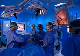 Laparoscopic gallbladder surgery